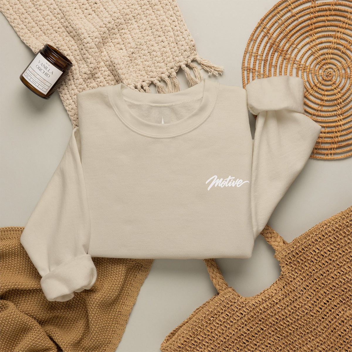 Motive everyday essential crewneck sweatshirt